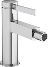 Baterie bideu Hansgrohe Finoris ventil push-open crom