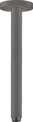 Brat de dus Hansgrohe S cu montare pe tavan 30cm negru periat