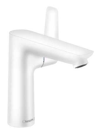 Baterie lavoar Hansgrohe Talis E 150 ventil pop-up alb mat