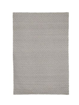Covor de exterior Bhajan Outdoor, Bizzotto, 170 x 240 cm, polipropilena, lucrat manual, gri