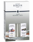 Set 2 parfumuri pentru lampa catalitica Berger Land Lait de Figue & Chardon Sauvage 2 x 250ml