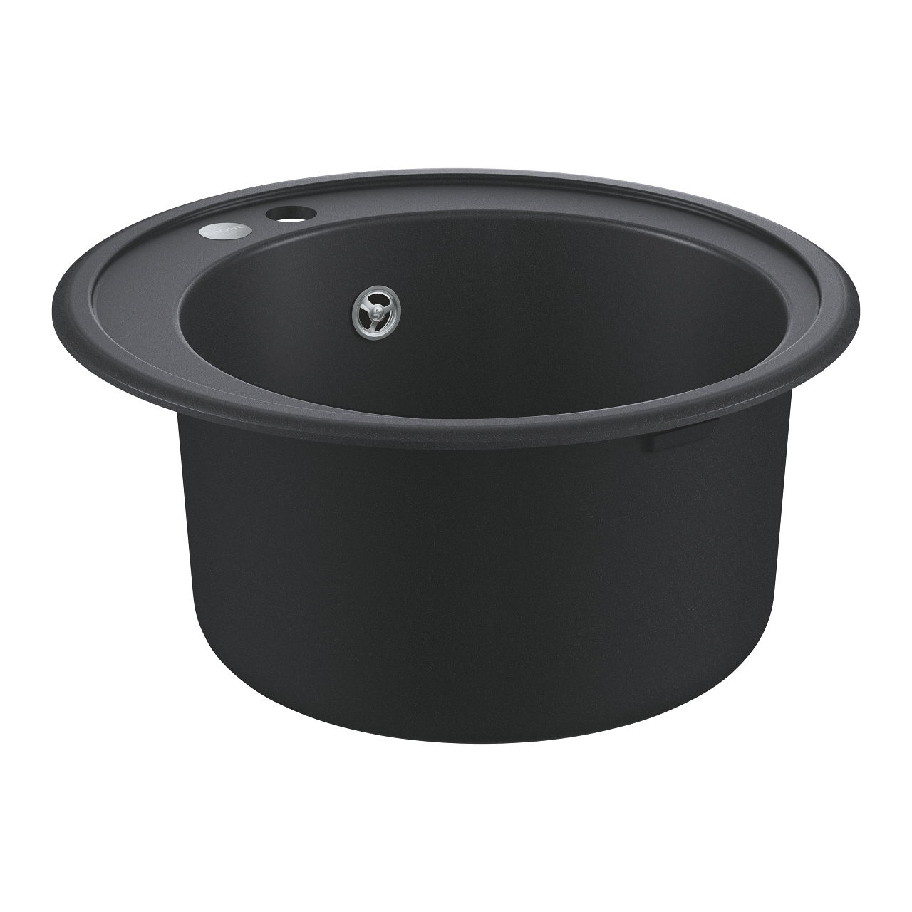 Chiuveta bucatarie Grohe K200 50 -C diametru 510mm compozit granite black