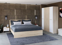 Set Dormitor Sonoma 4U - 4 piese