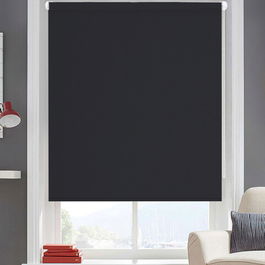 Jaluzea tip rulou, Ruby, DM-2090 - Matte Grey, 100x200 cm, poliester, gri mat