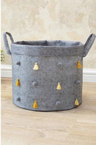 Cos depozitare, ALS-03761, 25x29cm, Fetru, Gri
