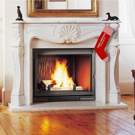 Soseta decorativa Christmas, Crp002, 35x18cm, Bumbac, Multicolor