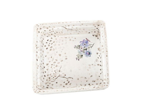Savoniera, Alice, 11.5x11.5x3.5cm, Polirasina, Multicolor