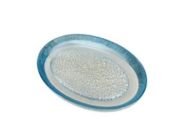 Savoniera, Drop, 10x13.5x2.5cm, Polirasina, Turcoaz