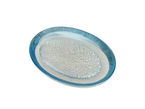 Savoniera, Drop, 10x13.5x2.5cm, Polirasina, Turcoaz