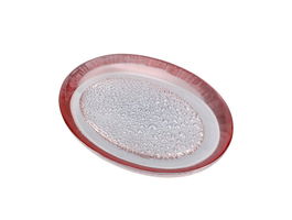 Savoniera, Drop, 10x13.5x2.5cm, Polirasina, Coral