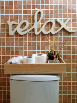 Organizator de birou, Wooden Organiser, 18x6.5x40cm, Lemn , Maro