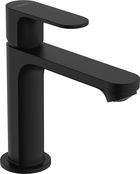 Baterie lavoar Hansgrohe Rebris S 110 Ecosmart ventil pop-up negru mat