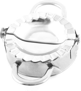 Forma pentru galuste Sourcingmap, otel inoxidabil, argintiu, 13 x 8,5 x 2,8 cm