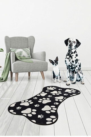 Covor, Paw , 50% TESTURĂ DE catifea/50% poliester, Multicolor