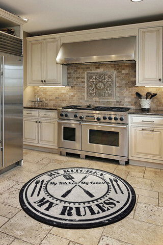 Covor, My Kitchen , Catifea, Multicolor