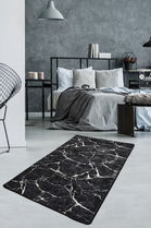 Covor, Marble , 50% TESTURĂ DE catifea/50% poliester, Multicolor