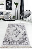 Covor, Loris Grey Djt , 80x120 cm, 50% TESTURĂ DE catifea/50% poliester, Multicolor