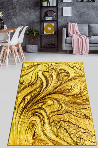Covor, Honey Foam Djt , 80x120 cm, 50% TESTURĂ DE catifea/50% poliester, Multicolor