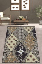 Covor de hol, Anatolia Djt , 80x150 cm, 50% TESTURĂ DE catifea/50% poliester, Ecru