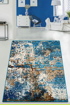 Covor, Be Lost , 120x180 cm, Bumbac, Multicolor