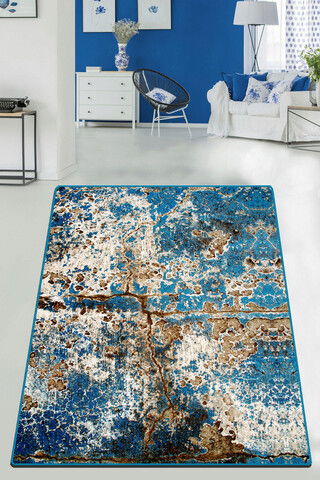 Covor, Be Lost , 120x180 cm, Bumbac, Multicolor