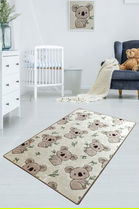 Covor, Koala , 50% TESTURĂ DE catifea/50% poliester, Multicolor