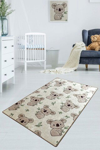 Covor, Koala , 50% TESTURĂ DE catifea/50% poliester, Multicolor