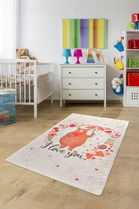 Covor, Great Bear , 50% TESTURĂ DE catifea/50% poliester, Multicolor