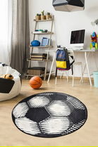 Covor, Ball , 50% TESTURĂ DE catifea/50% poliester, Multicolor