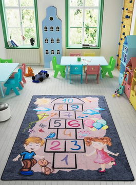 Covor, Street Game, 133x190 cm, Poliamida, Multicolor