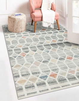 Covor, TRS 05, 80x150 cm, Poliester, Multicolor