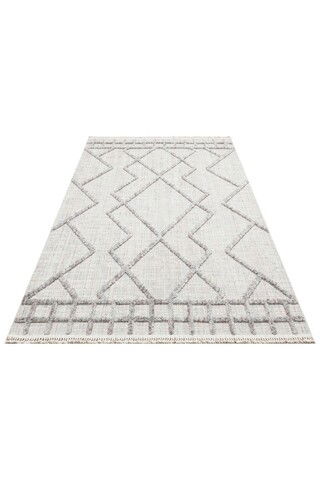 Covor de hol, Mlb 01, 80x150 cm, Poliester, Argint