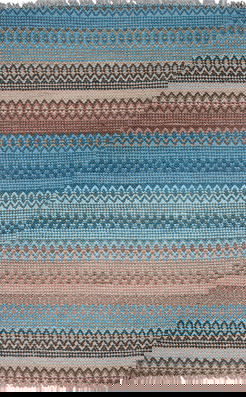 Covor de hol, Bd 04, 80x300 cm, Poliester, Multicolor