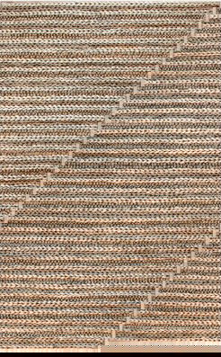Covor, Flatweave Choti S11152, 80x150 cm, Iuta, Maro / Crem