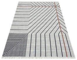 Covor de hol, As 05 Grey , 80x150 cm, 100% POLIESTER/BUMBAC, Multicolor