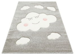 Covor, Kds 09 Grey , 120x180 cm, Polipropilena, Gri