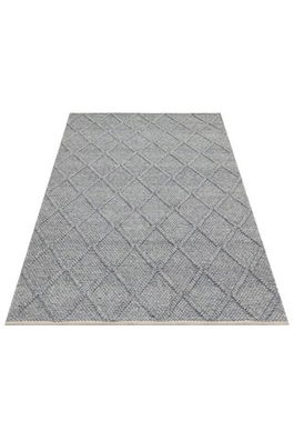 Covor, Diamond Grey, 170x240 cm, Lana, Gri