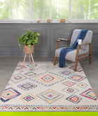 Covor de hol, 3001A , 80x150 cm, Polipropilena, Multicolor