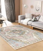 Covor de hol, 38216A , 80x150 cm, 100% POLIESTER/POLIPROPLEN, Multicolor