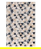 Covor de hol, 38560A , 80x150 cm, 100% POLIESTER/POLIPROPLEN, Albastru marin
