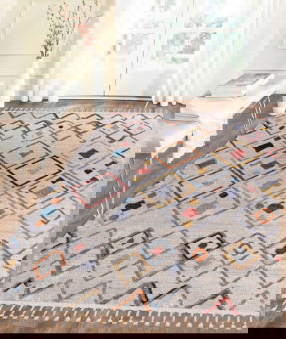 Covor de hol, 80233, 80x150 cm, Poliester, Cremă