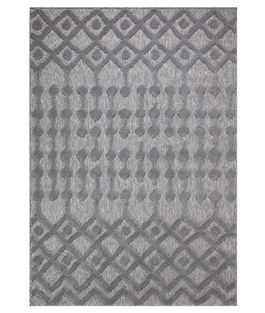 Covor, 58388A , 160x230 cm, Polipropilena, Gri