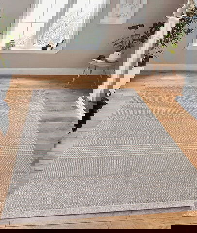 Covor, 23041A , 200x290 cm, 100% PENTRU IUTĂ/CHEN, Cremă