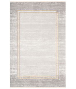 Covor de hol, 30834A , 97x300 cm, Poliester, Aur