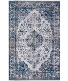 Covor, 24010A , 190x290 cm, 100% POLIESTER/CHENILA, Albastru marin