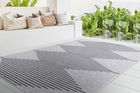 Covor, 22835A Fresco, 120x180 cm, Fibre naturale, Alb negru