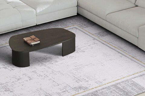 Covor, 45925 Neva, 120x180 cm, Fibre acrilice, Gri