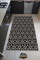 Covor, WOOKECE197, 60x100 cm, Poliester, Multicolor