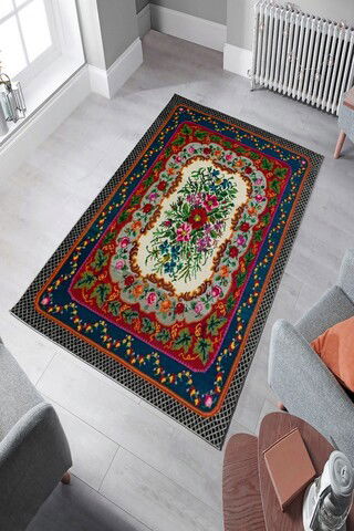Covor, W1094, 60x100 cm, Poliester, Multicolor