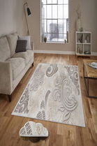 Covor de hol, HMNT217, 80x150 cm, Poliester, Multicolor